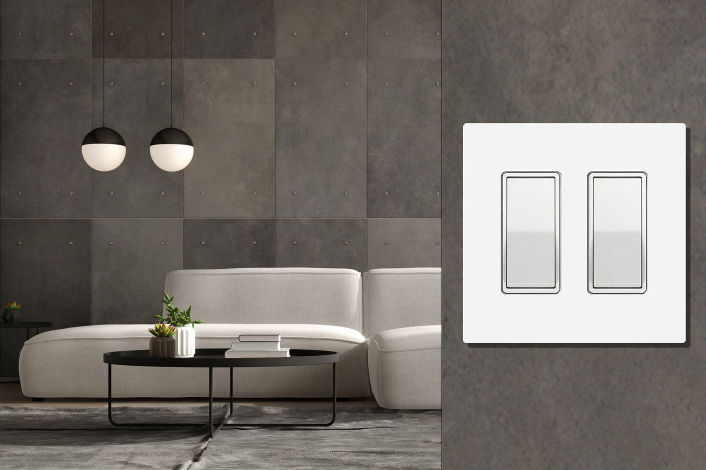 2 Gang Wall Plate Screwless Design Your Own Customizable